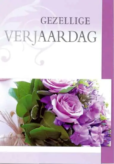 Wenskaart gefeliciteerd