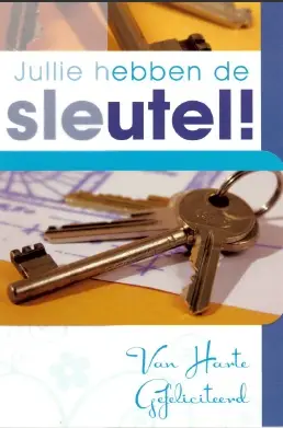 Wenskaart nieuwe woning