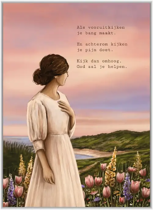 Enkele kaart God schonk jullie een kind