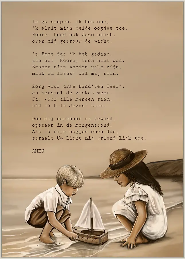 Enkele kaart ons geloof wankelt wel