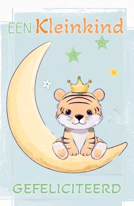 Wenskaart kleinkind