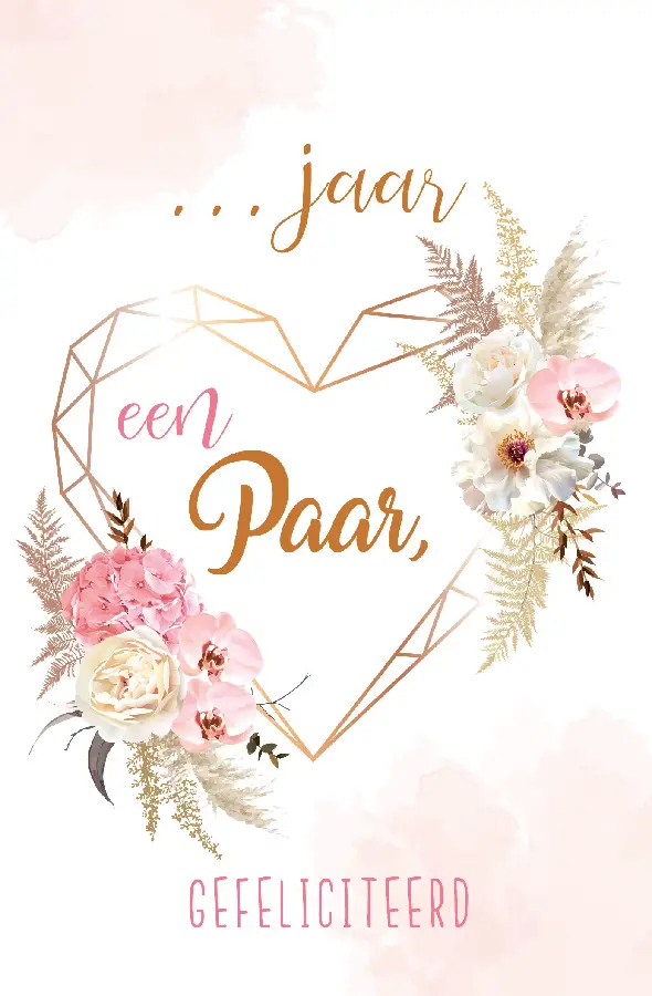 Wenskaart echtvereniging