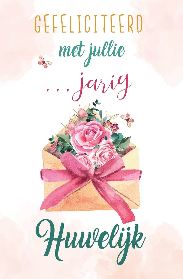 Wenskaart echtvereniging