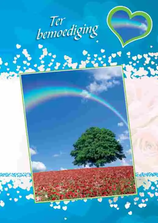 Wenskaart bemoediging