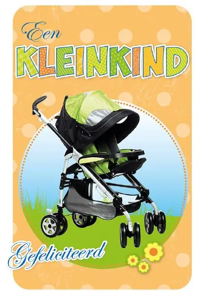 Wenskaart kleinkind