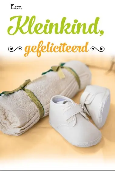 Wenskaart kleinkind