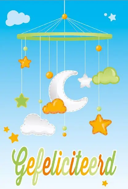 Gefeliciterd Baby Blanco)