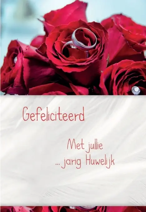 Wenskaart echtvereniging