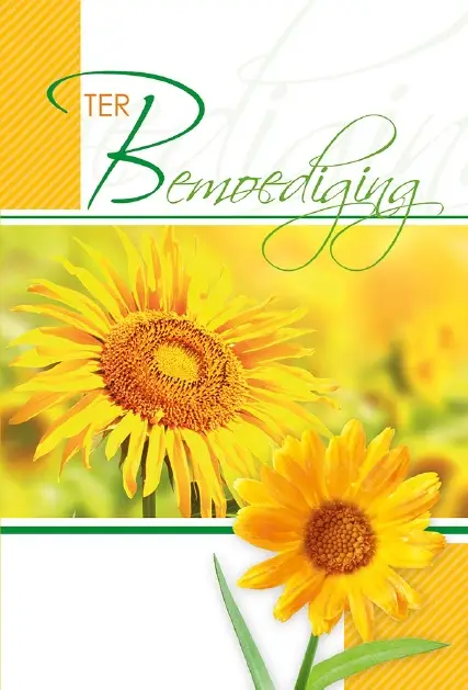 Wenskaart bemoediging