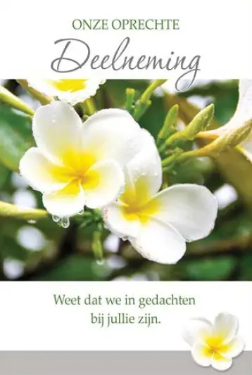 Wenskaart deelneming