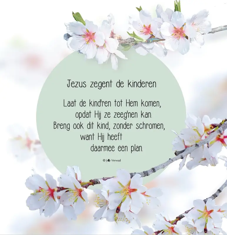 Wenskaart in stil vertrouwen