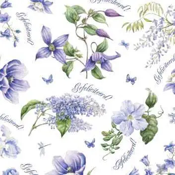 Wenskaart gefeliciteerd