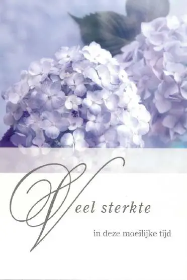 Wenskaart sterkte in deze moeilijke tijd