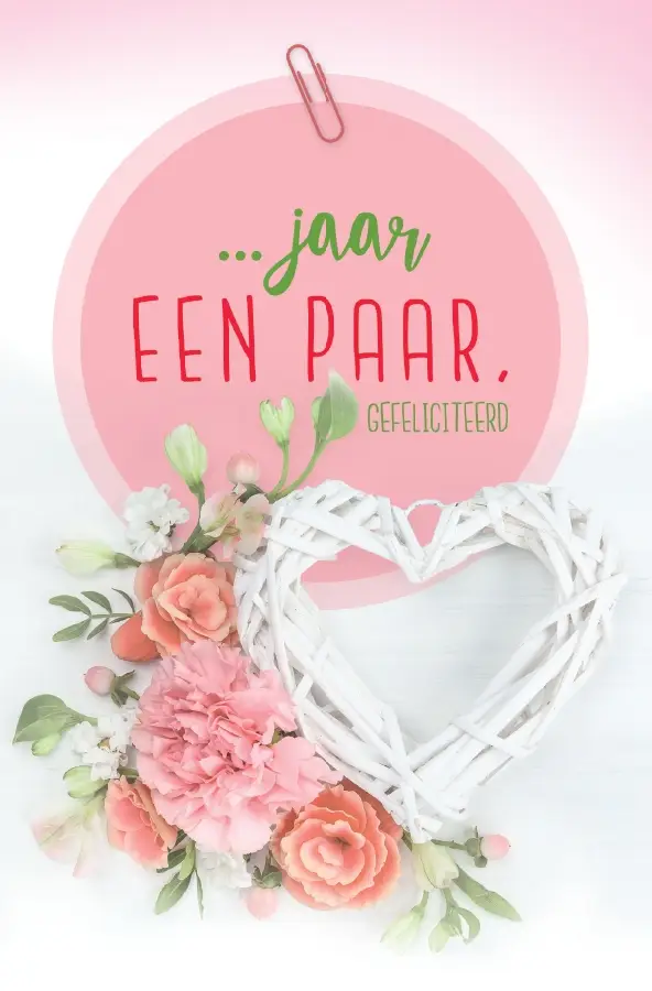 Wenskaart echtvereniging