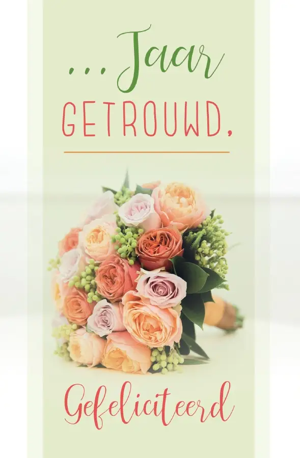 Wenskaart echtvereniging