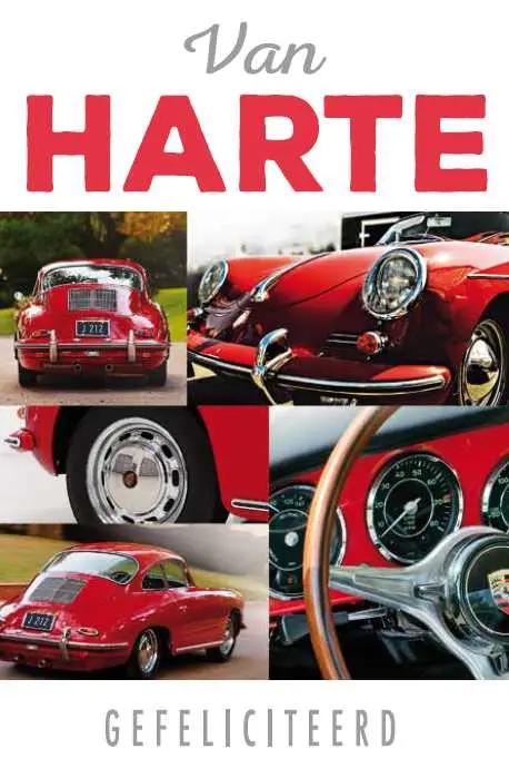 Wenskaart gefeliciteerd