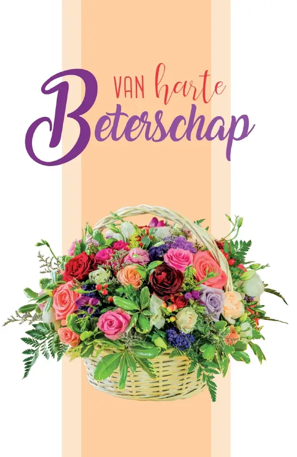 Wenskaart beterschap