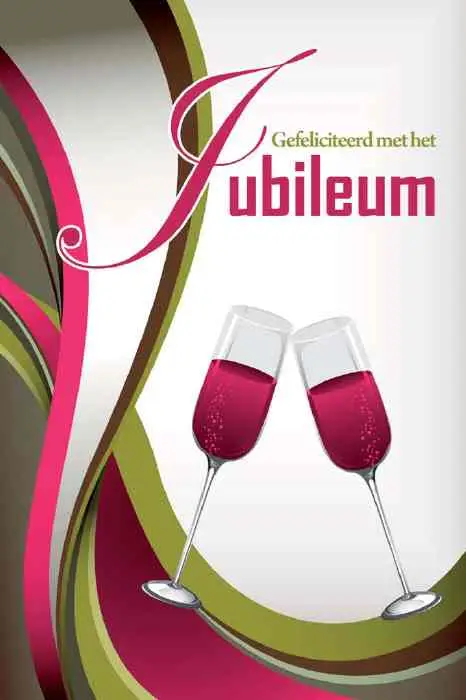 Wenskaart jubileum