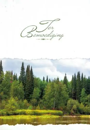 Wenskaart bemoediging