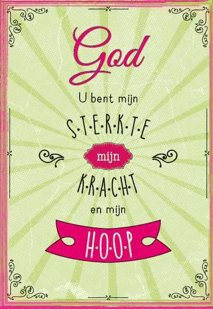U bent mijn Sterkte