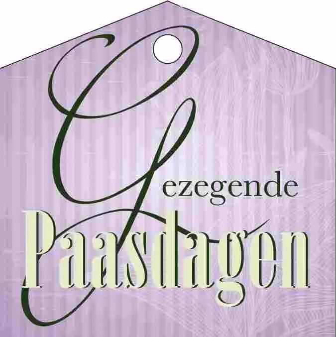 Gezegende Paasdagen