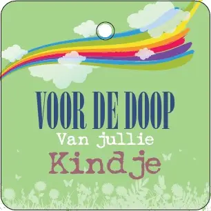 Voor de doop van jullie kindje