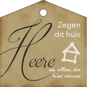 Zegen dit huis Heere