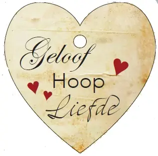 Geloof hoop en liefde