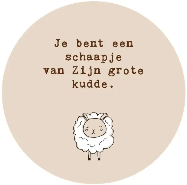 Hartje met hartje 5cm