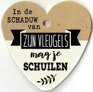 In de schaduw van Zijn vleugels