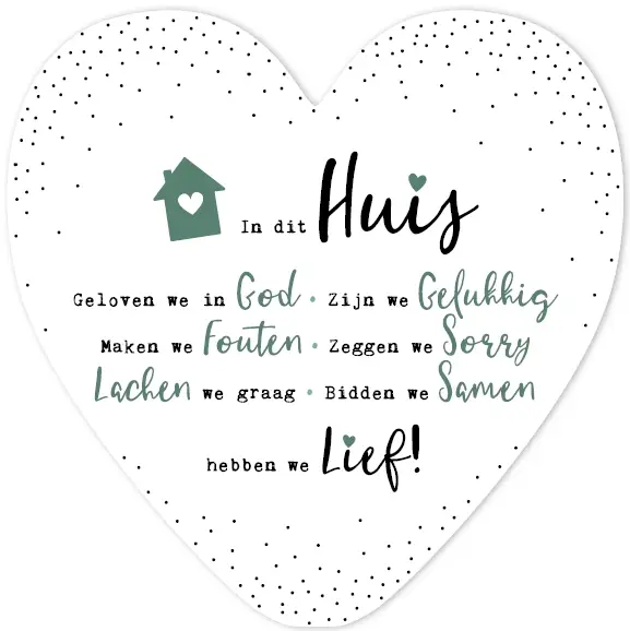 In dit huis geloven we in God