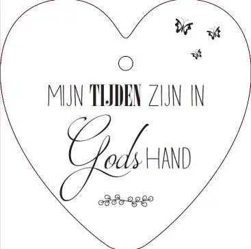 Mijn tijden zijn in Gods hand