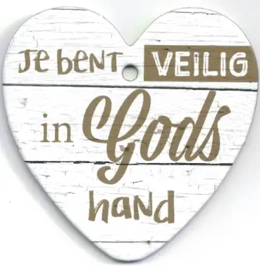 Je bent veilig in Gods Hand