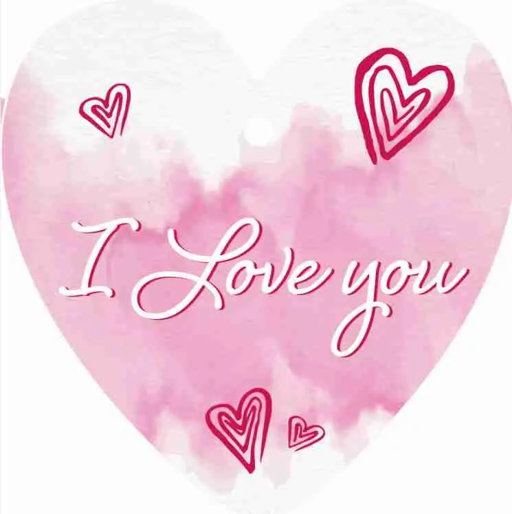 I love you