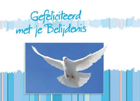 Wenskaart gef met je belijdenis