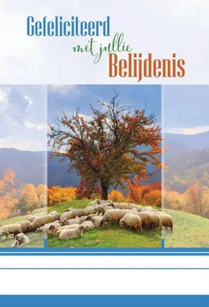 Wenskaart gef met je belijdenis