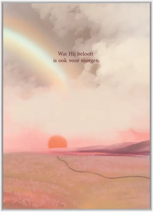 Wenskaart gef met jullie belijdenis