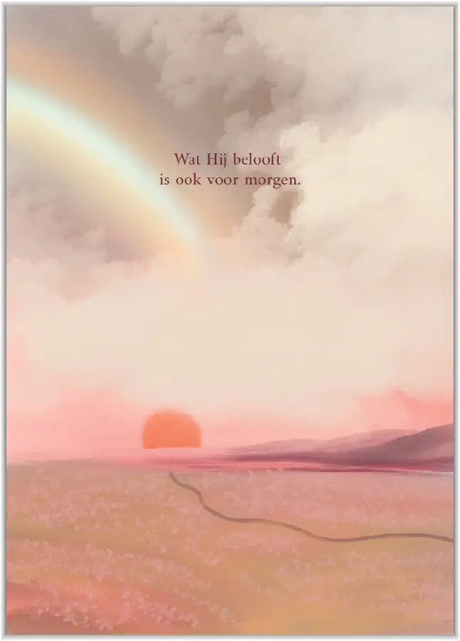 Wenskaart tg van je belijdenis