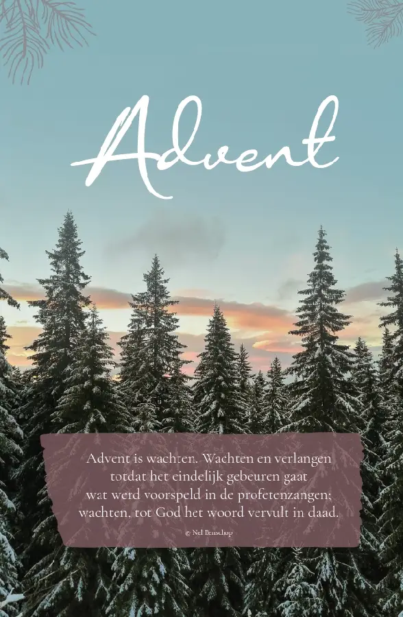 Wenskaart herders bij het kindje