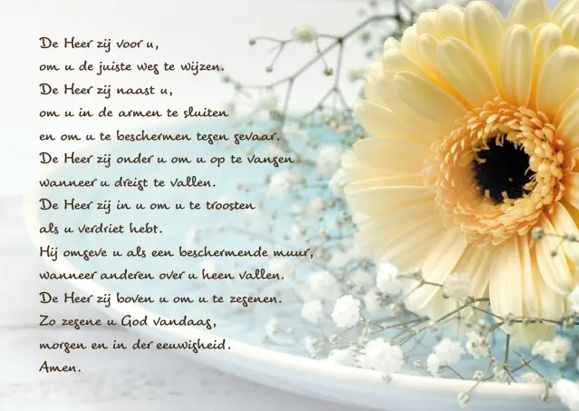 Prentbriefkaart zegen van St. Patrick