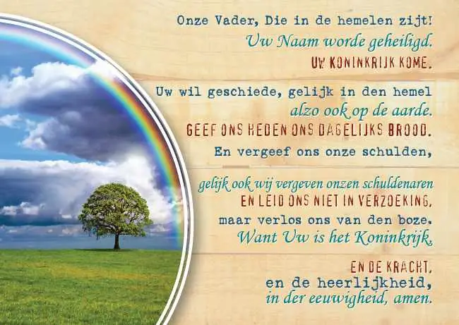 Prentbriefkaart eens was ik een vreemdel