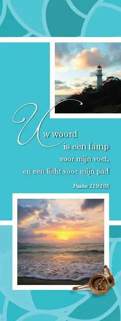 Boekenlegger voetstappen