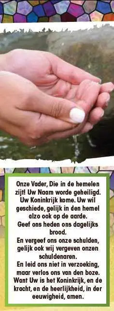 Boekenlegger onze vader...