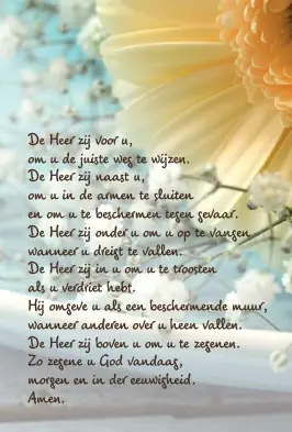 Minikaart zegen van St. Patrick