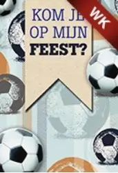 Uitnodigingskaarten (5 dubbele kaarten met enveloppen)