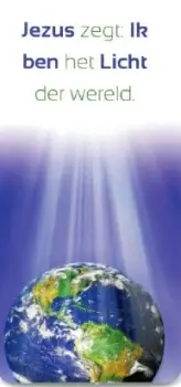 Boekenlegger magneet Ik ben het licht