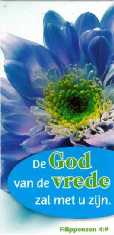 Boekenlegger magneet de God van de vrede