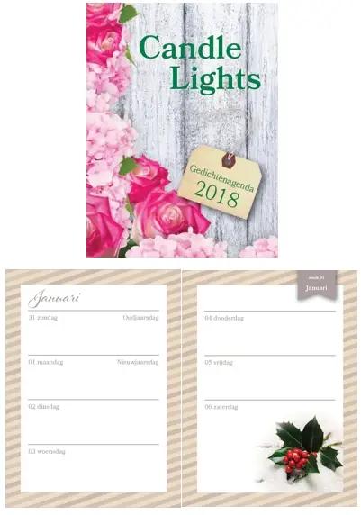 Agenda candle lights 2018