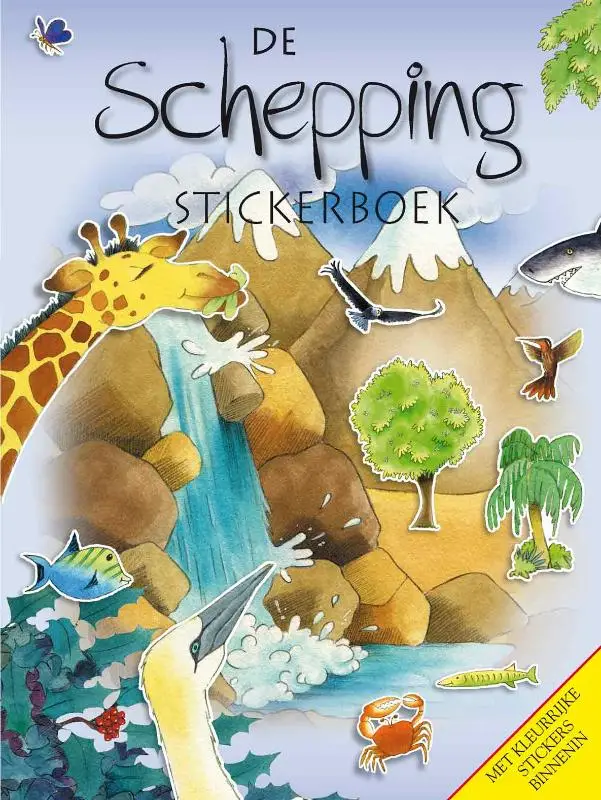 Schepping stickerboek