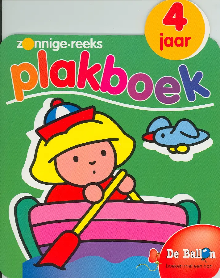 PLAKBOEK ZONNIGE REEKS BOOT 4 JAAR